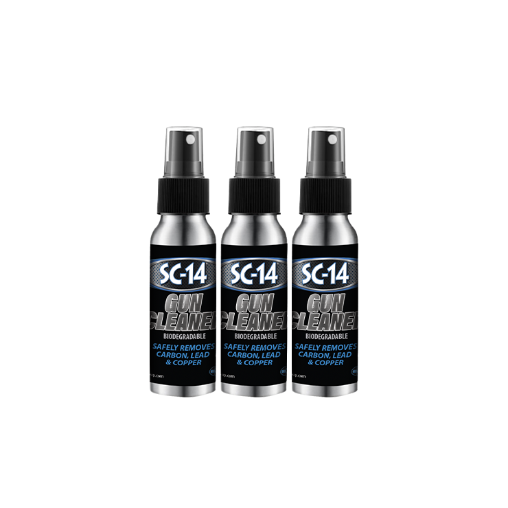 Dealer's SC-14® Gun Cleaner 2.5oz 3 PACK - CASE OF 16 (Retail Value $359.64)